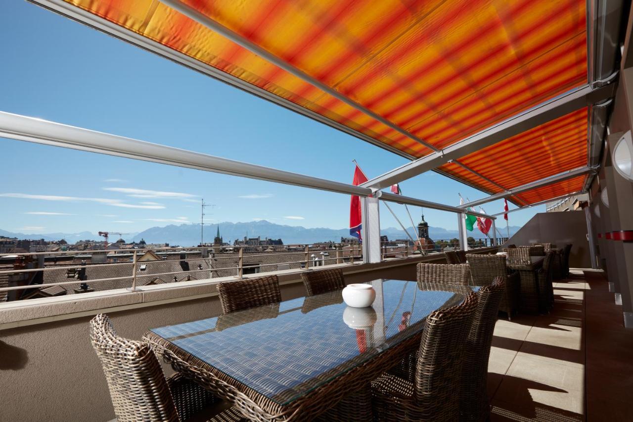 Hotel Crystal Lausanne Bagian luar foto