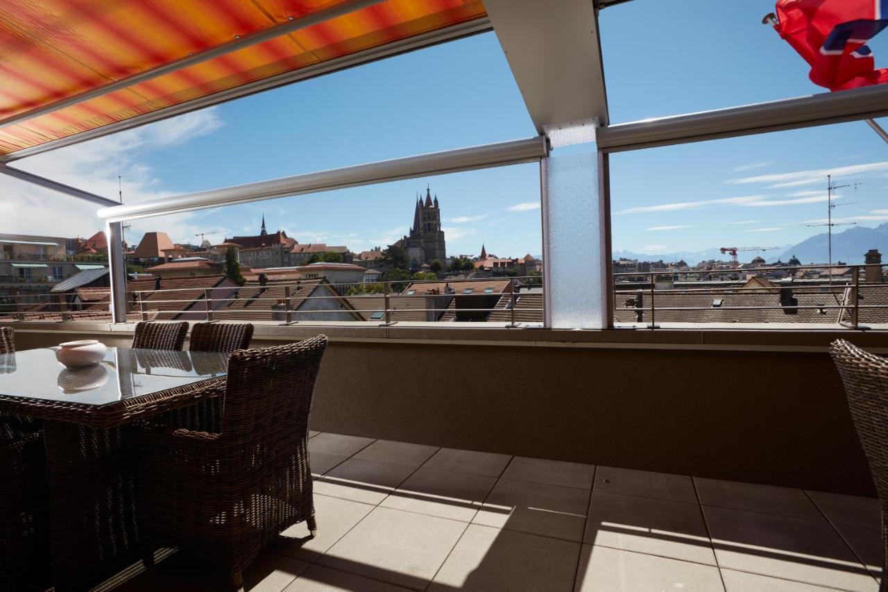 Hotel Crystal Lausanne Bagian luar foto