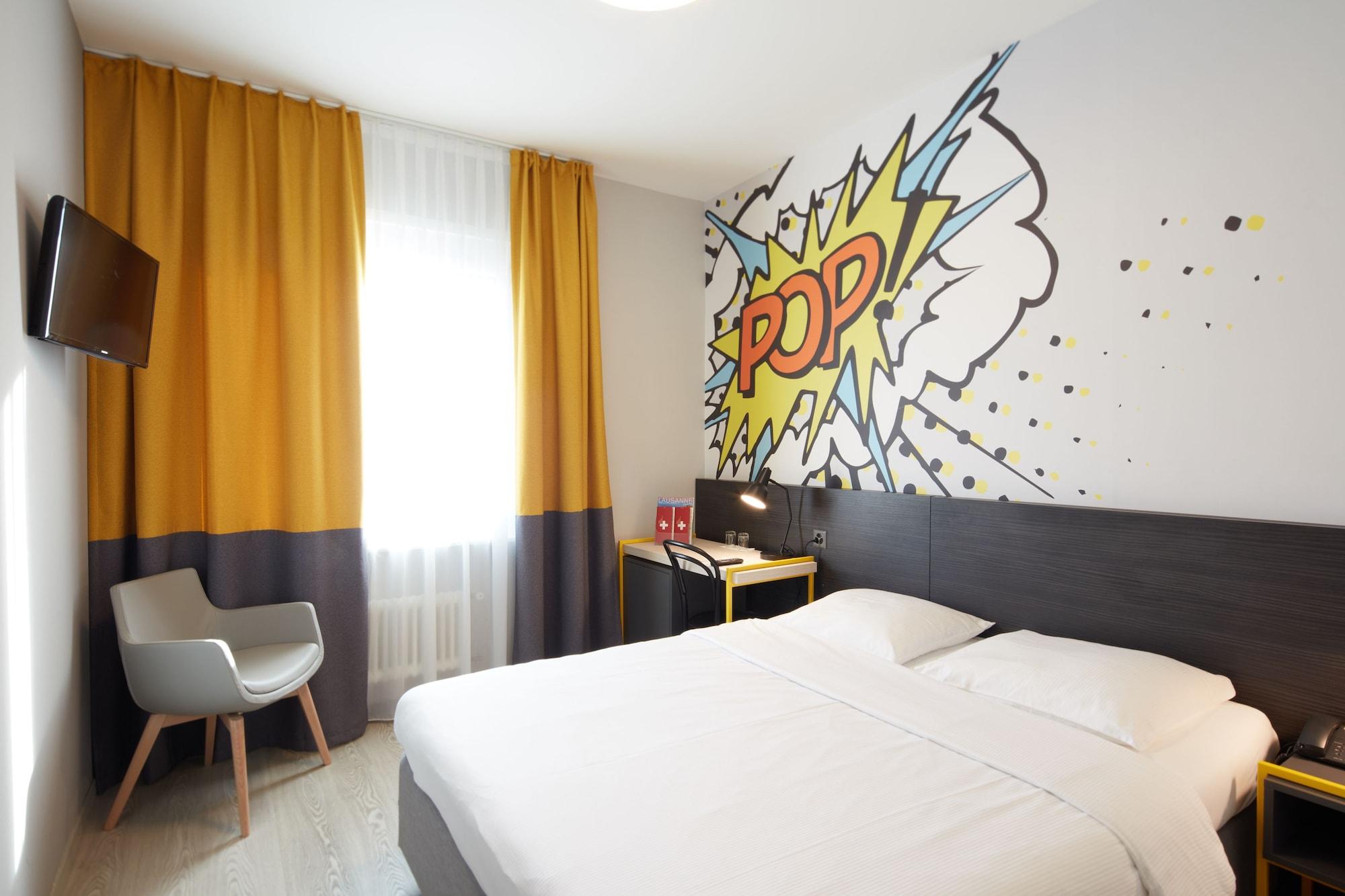 Hotel Crystal Lausanne Bagian luar foto