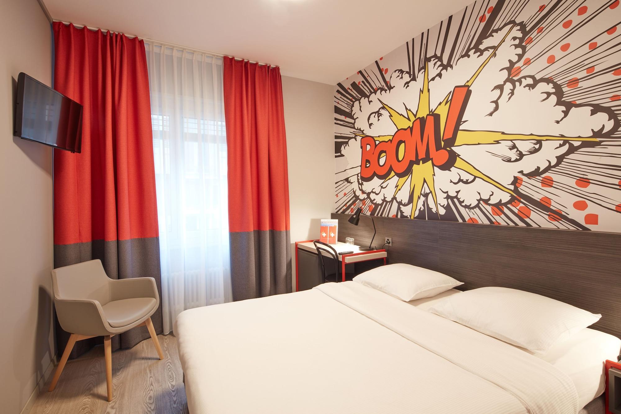Hotel Crystal Lausanne Bagian luar foto
