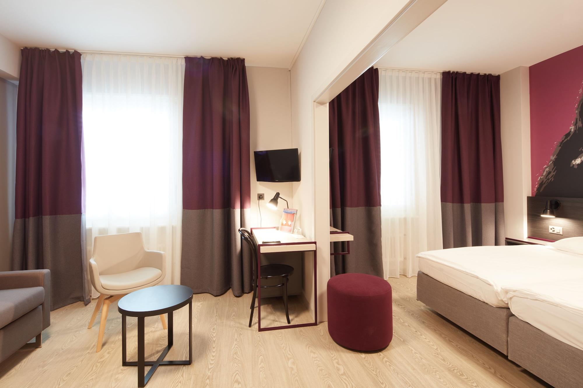 Hotel Crystal Lausanne Bagian luar foto
