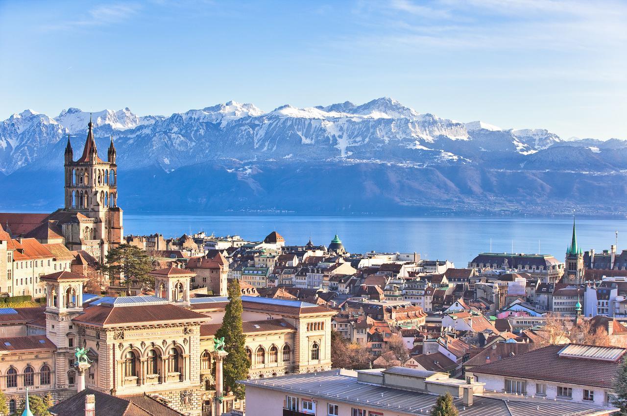 Hotel Crystal Lausanne Bagian luar foto