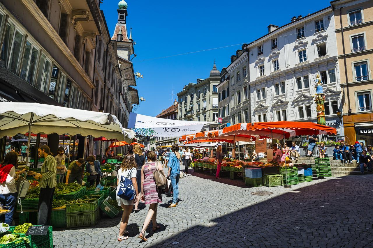 Hotel Crystal Lausanne Bagian luar foto