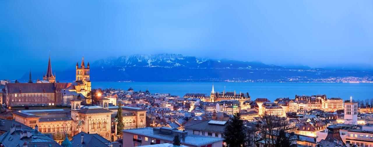 Hotel Crystal Lausanne Bagian luar foto