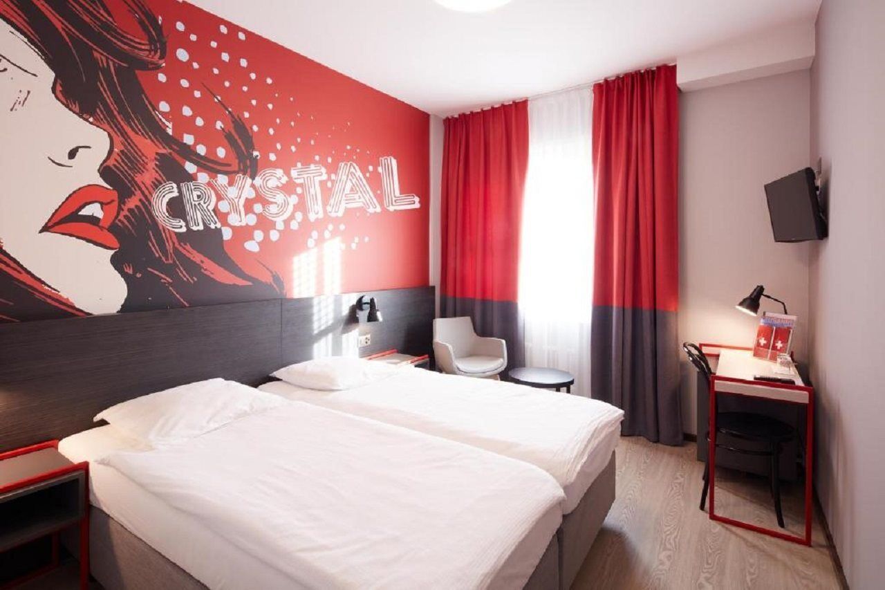 Hotel Crystal Lausanne Bagian luar foto